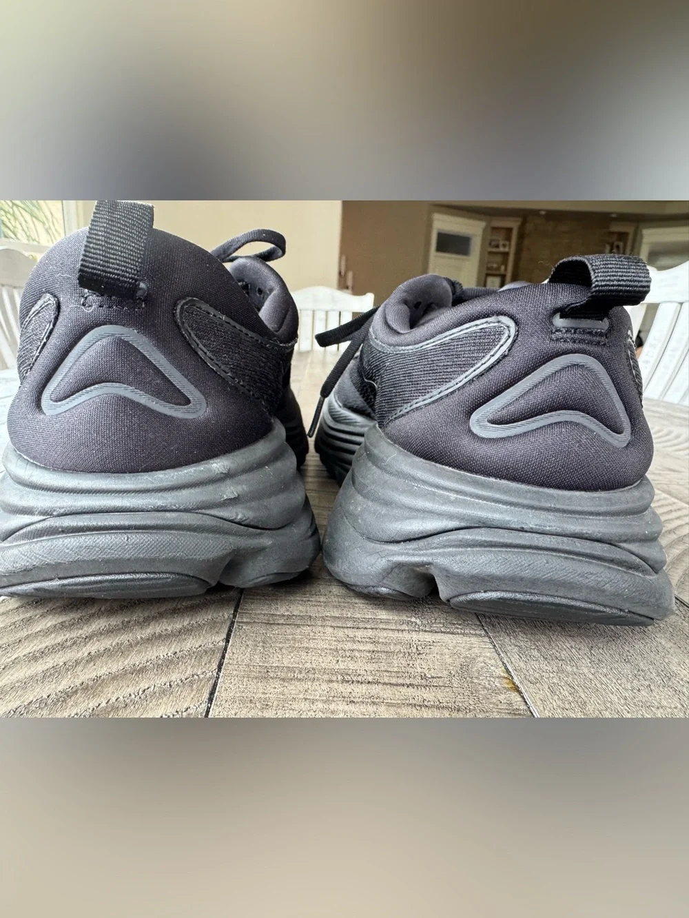 Hoka - HOKA One One Gaviota 5 Black Running Shoe Men’s Size 10 2E (Wide)